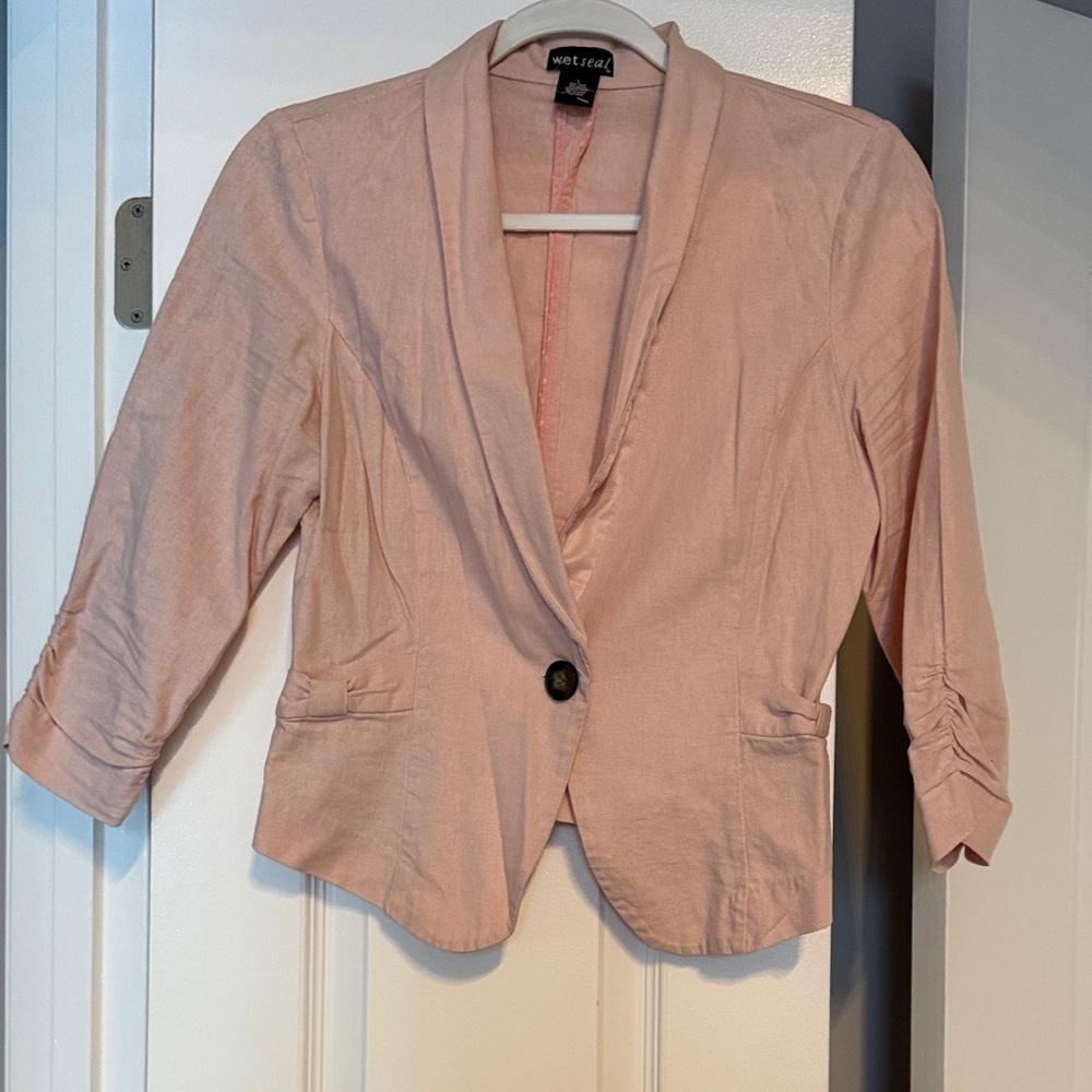 Wet Seal Light Pink Women's Blazer